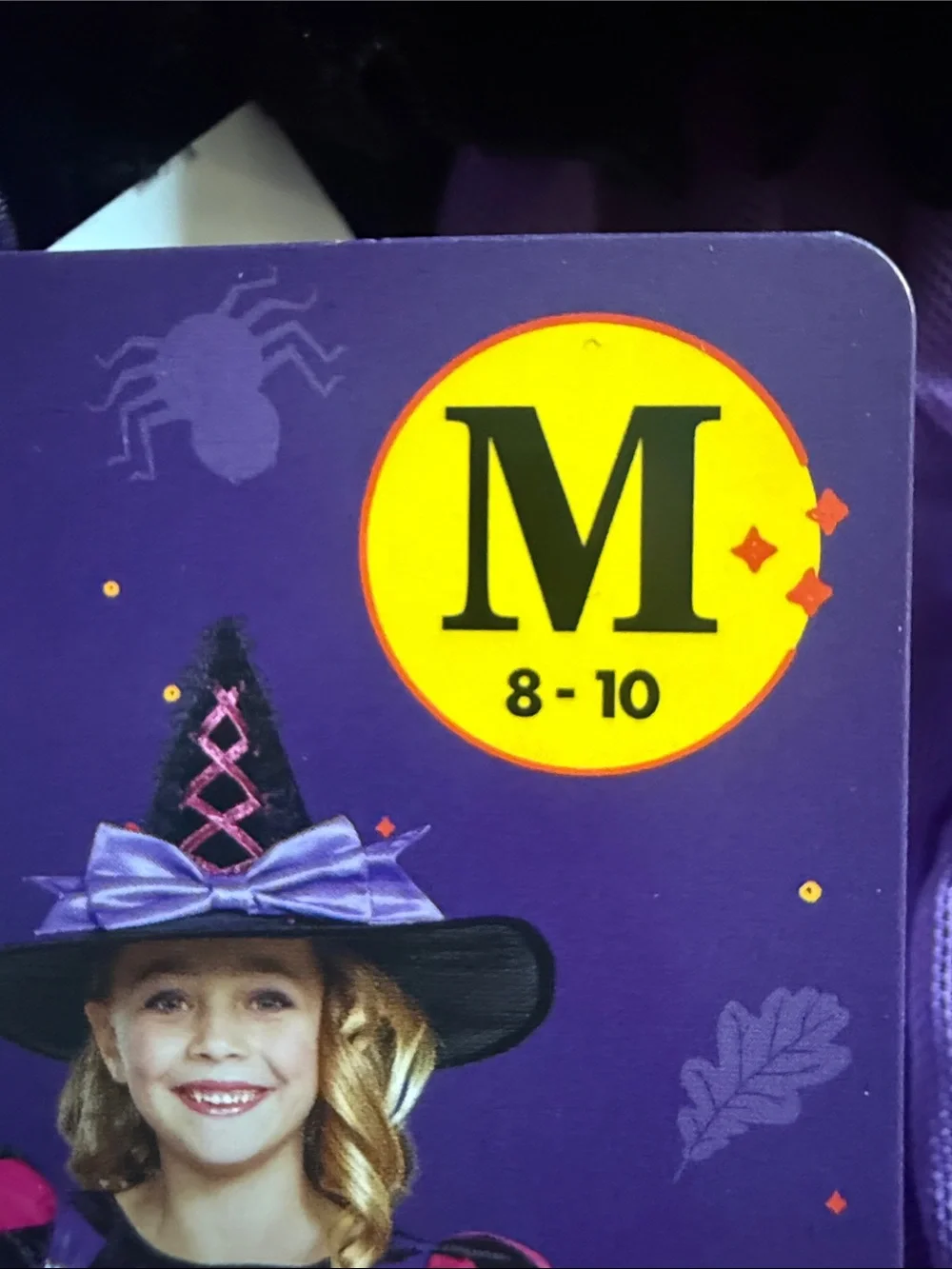 MEMBER’s MARK WITCH 🧙 DELUXE GIRL COSTUME SIZE MEDIUM (8-10) 🌟NWT🌟